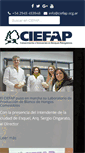 Mobile Screenshot of ciefap.org.ar